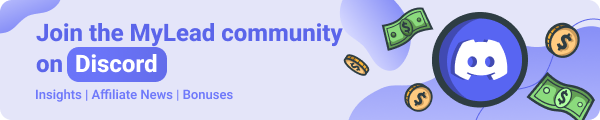 Join the MyLead community on Discord