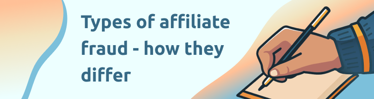 AI detects fraud – types of affiliate fraud