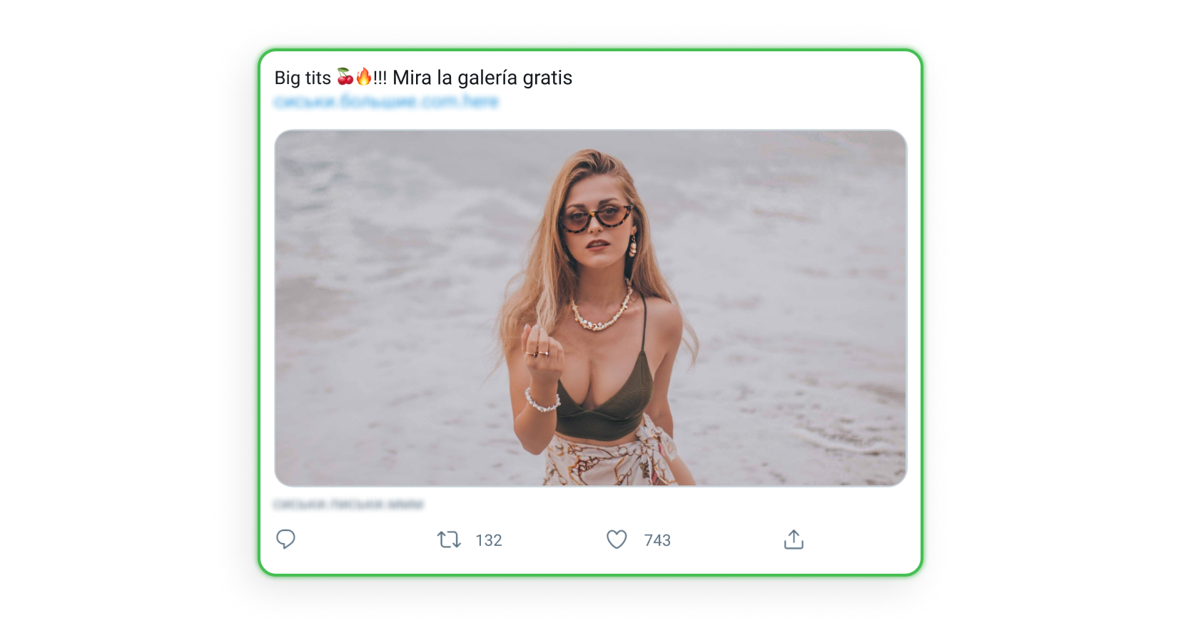 Publicidad para adultos en Twitter