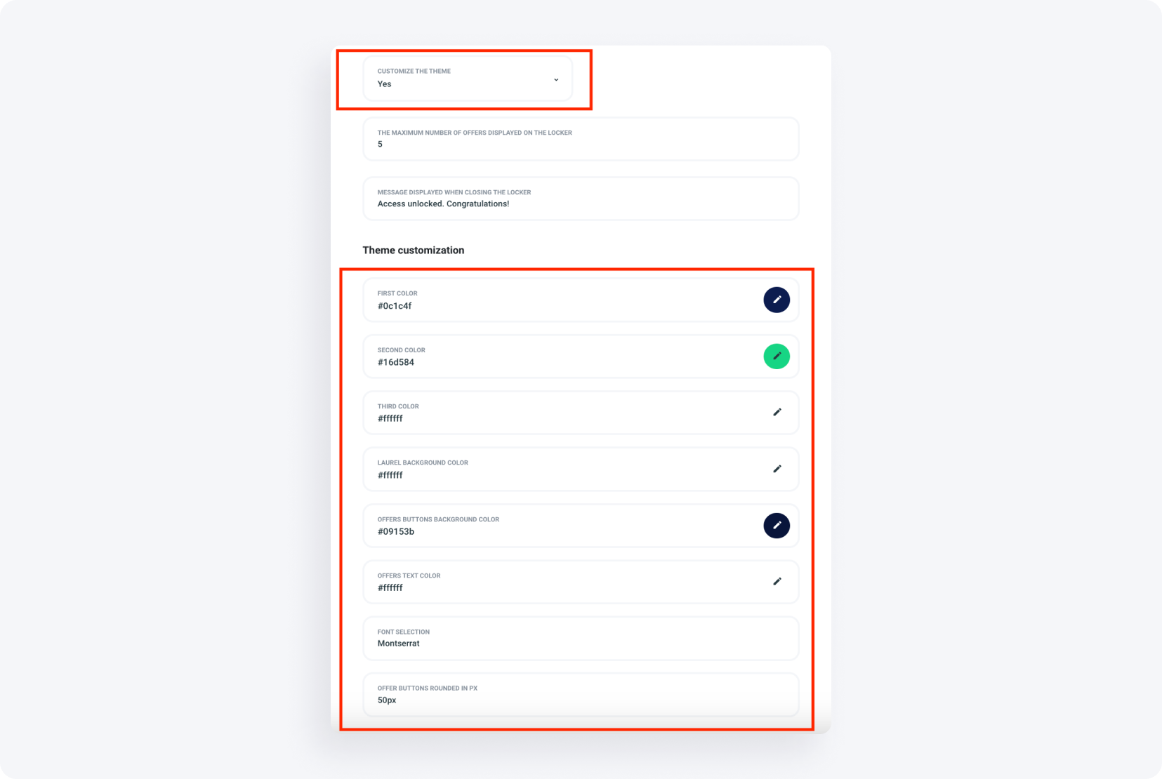 How to set up content locker
