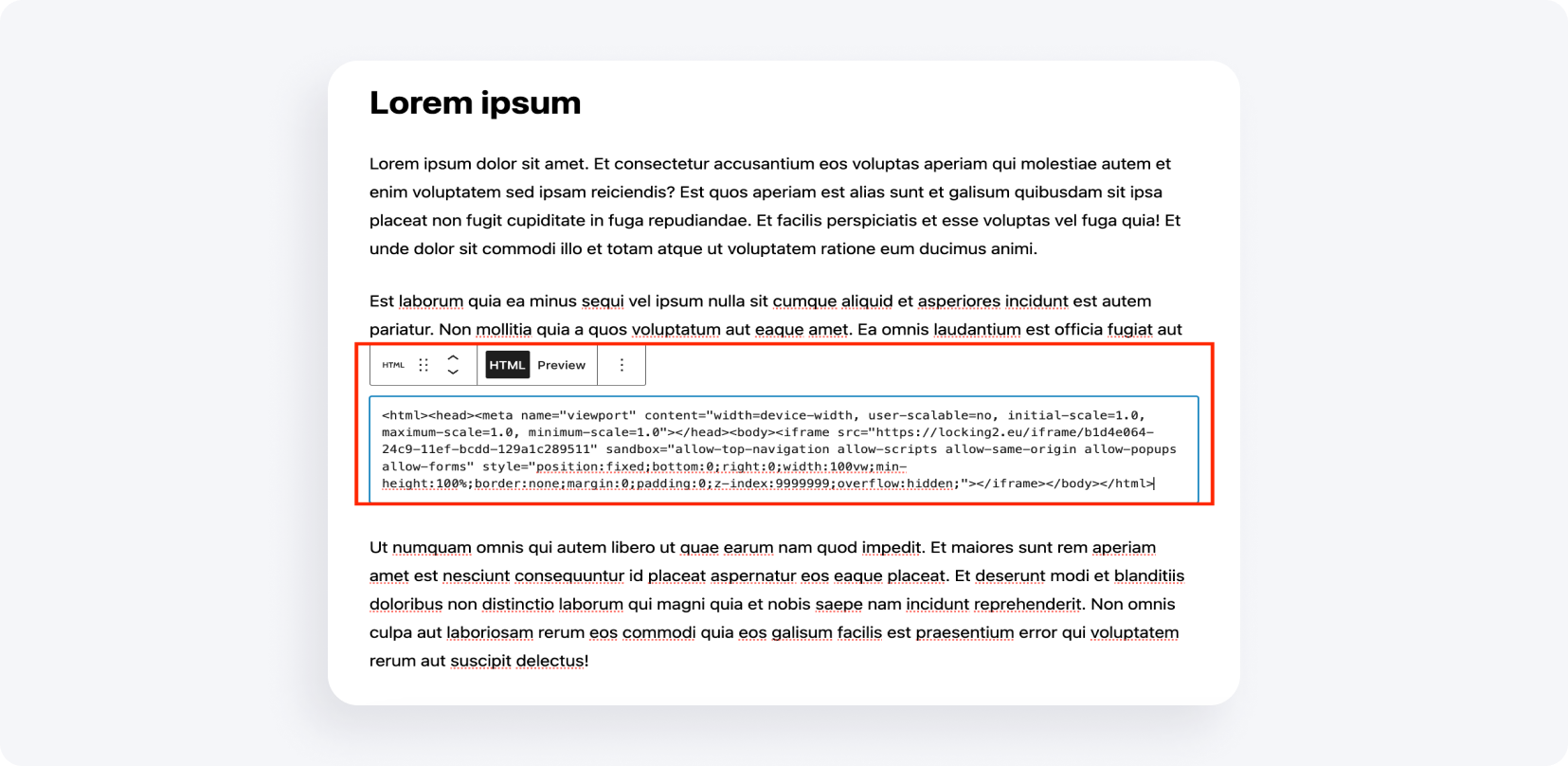 How to install content lockers? Guide