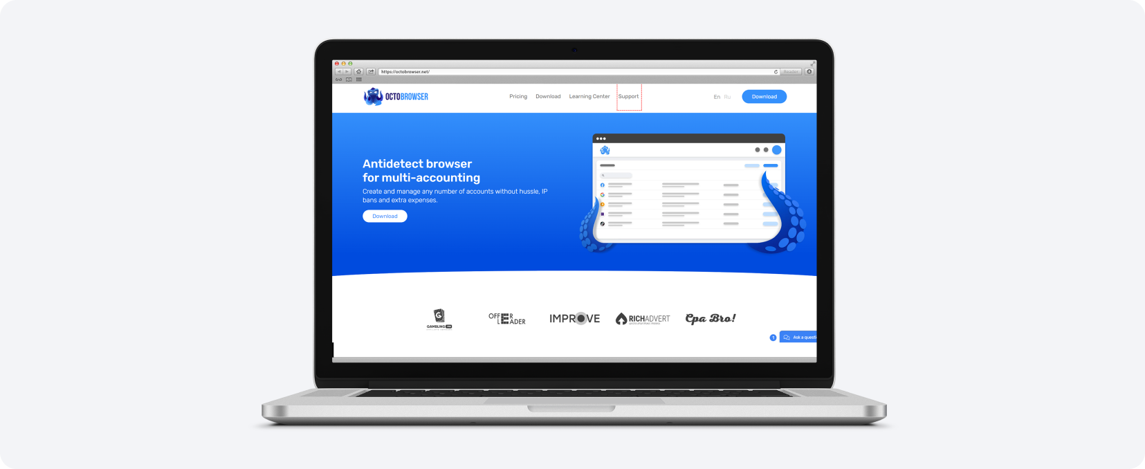 Браузер OctoBrowser