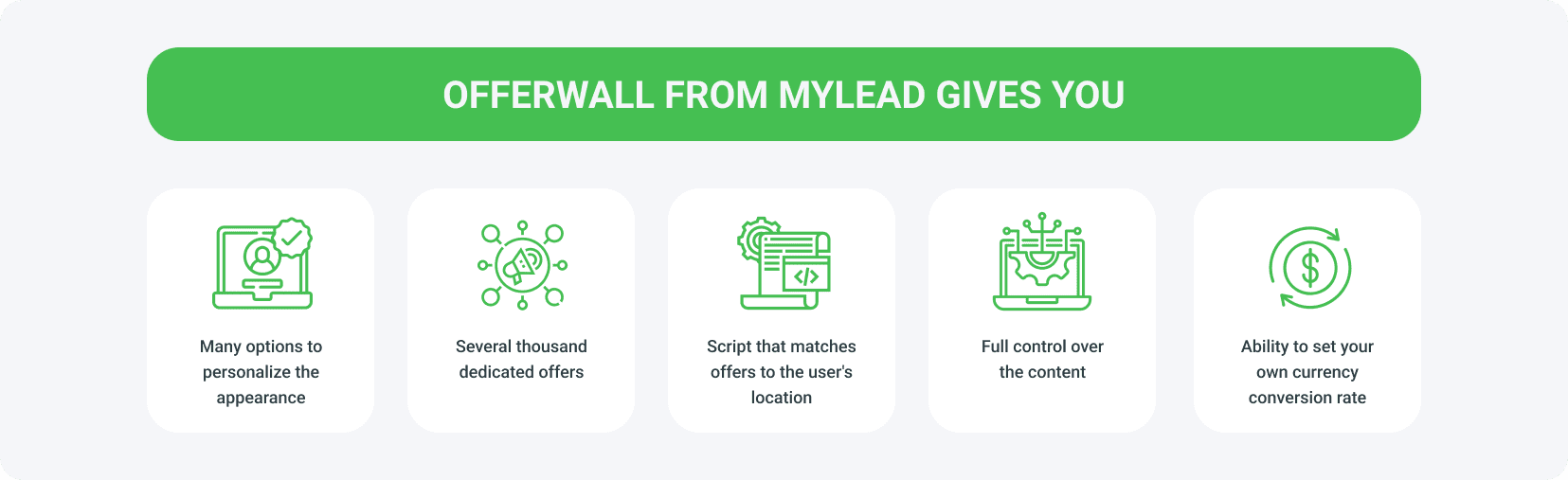 Benefits of using Offerwall Rewards