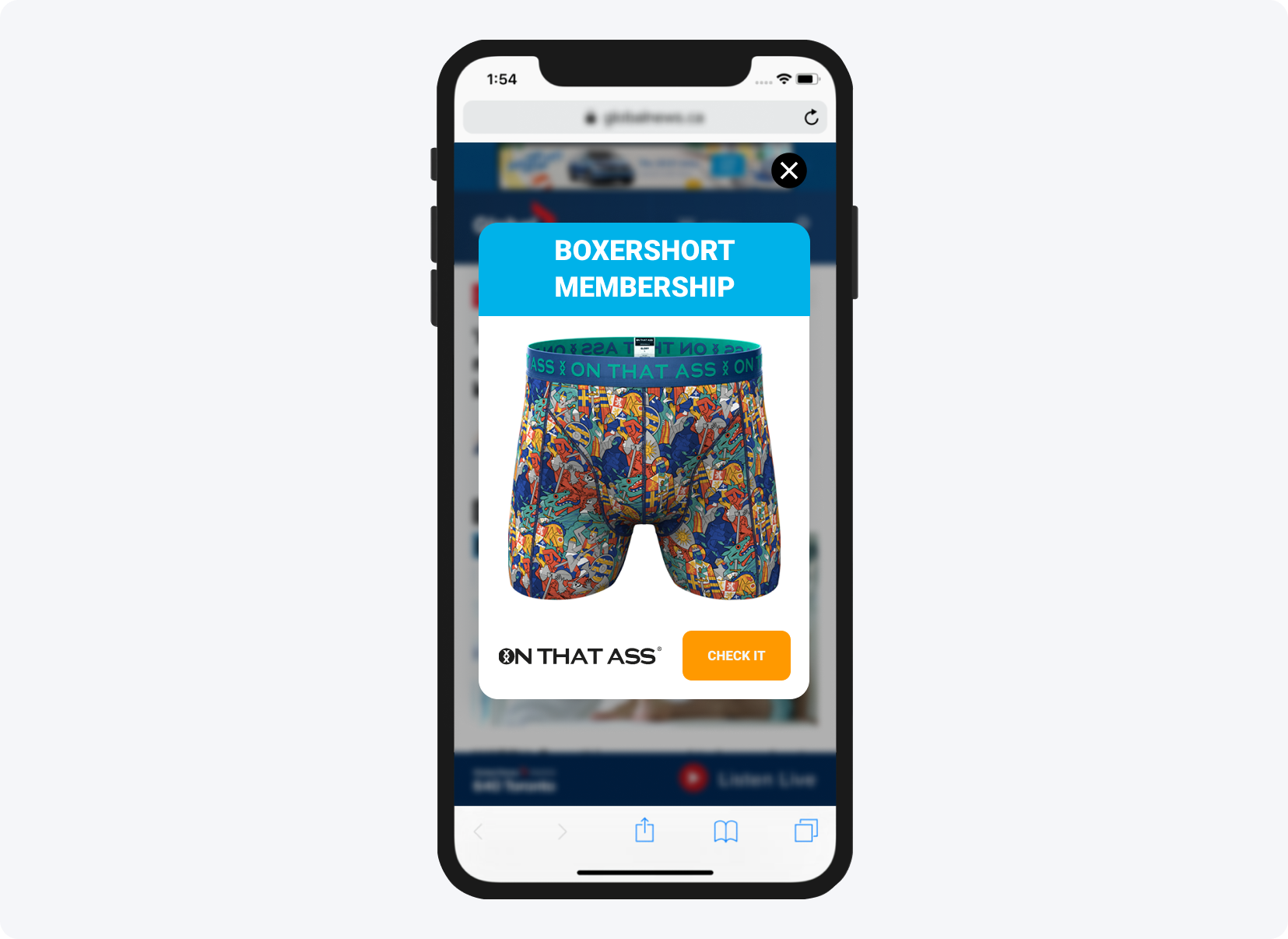 App monetization strategies - promoting affiliate marketing programs on WeWard - display ad
