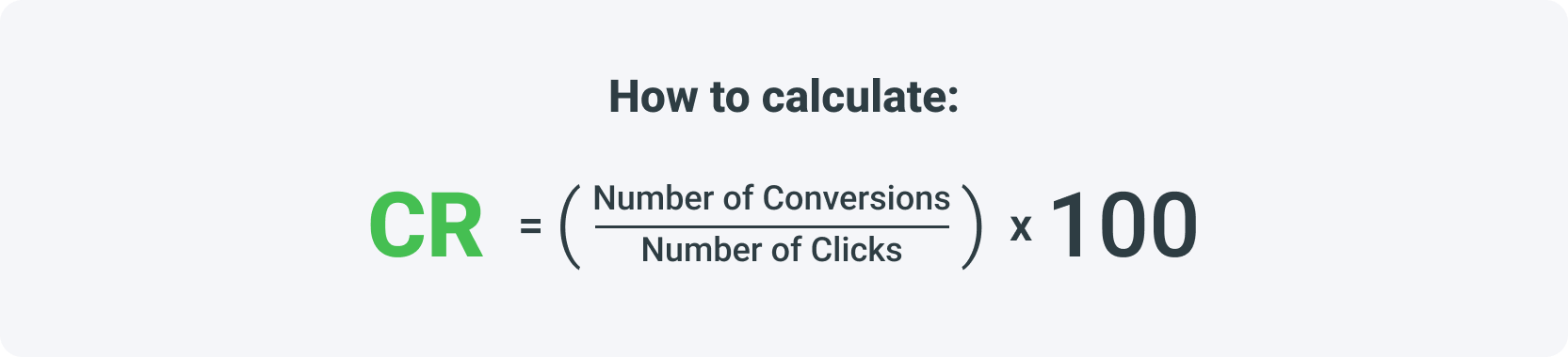Key metrics every affiliate marketer should know - CR
