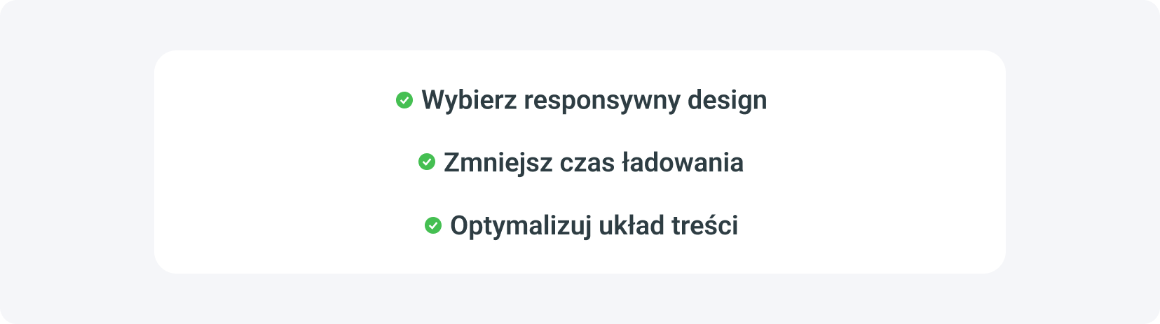 Kolejny podpunkt w Twojej checkliście SEO to optymalizacja mobilna.