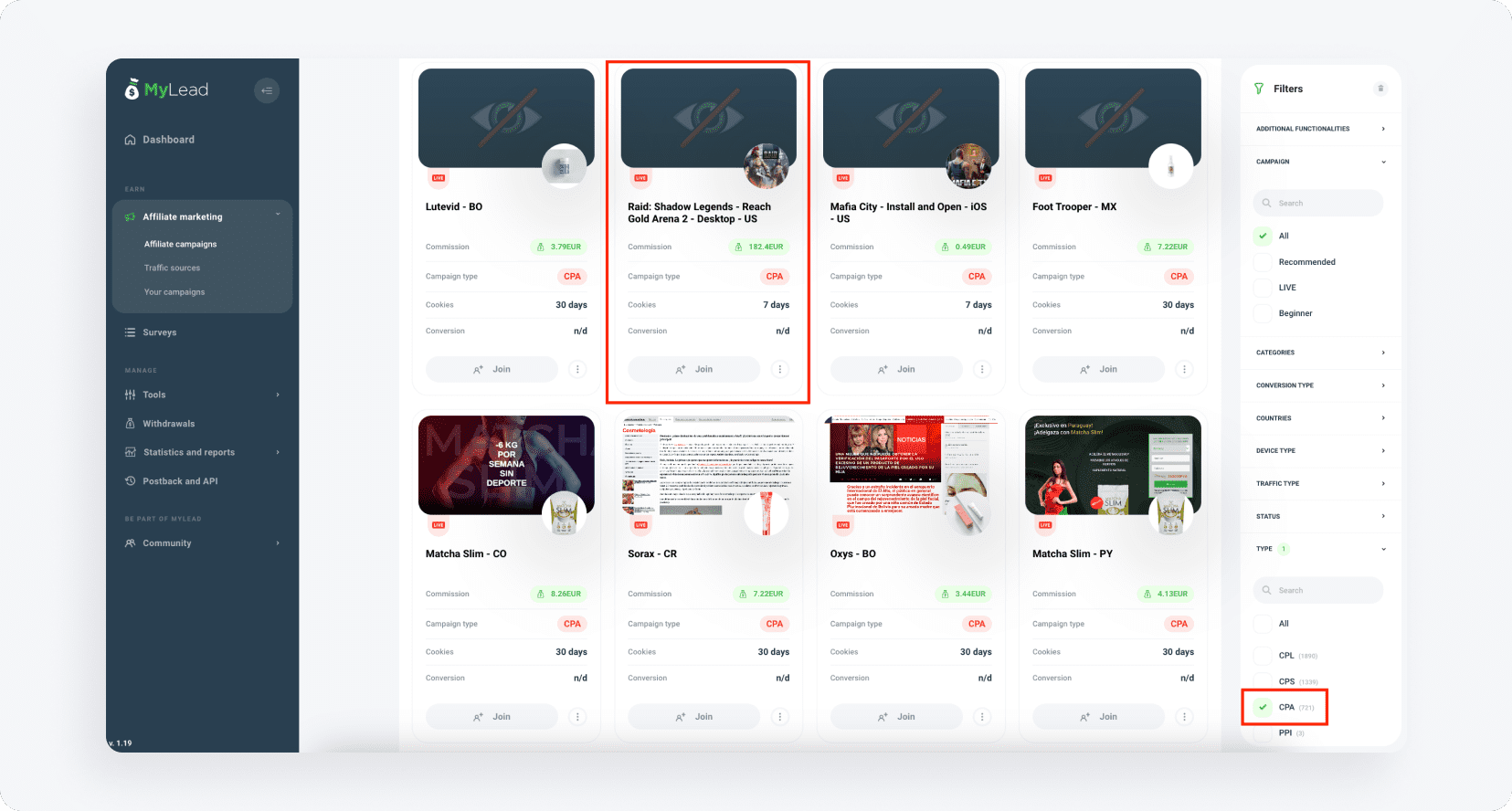 Promoting CPA offers with Solo Ads