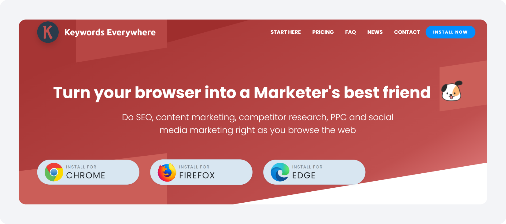 Chrome расширение для арбитражников - KeywordsEverywhere