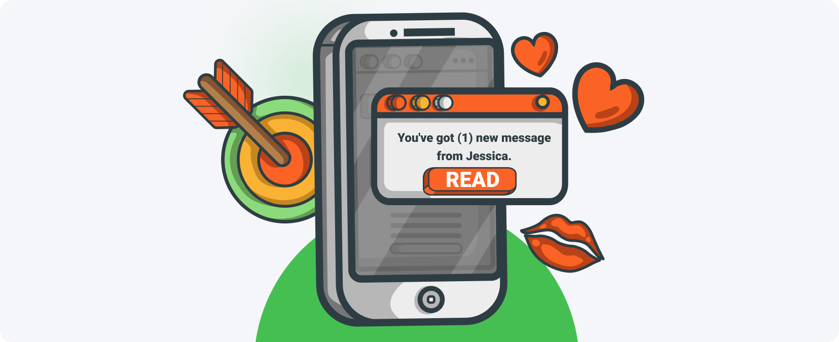 example of push notifications in dating niche