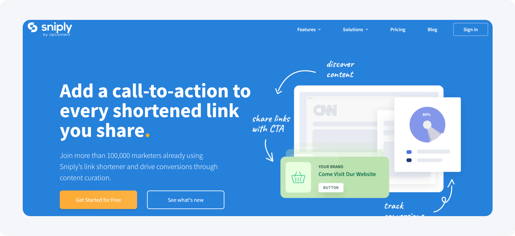 Розширення Chrome для арбітражників - Sniply