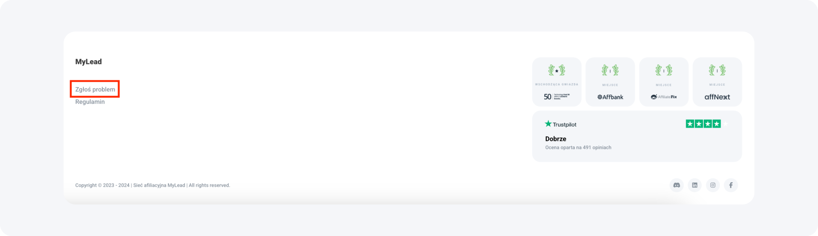 Formularz zgłoszeń błędów