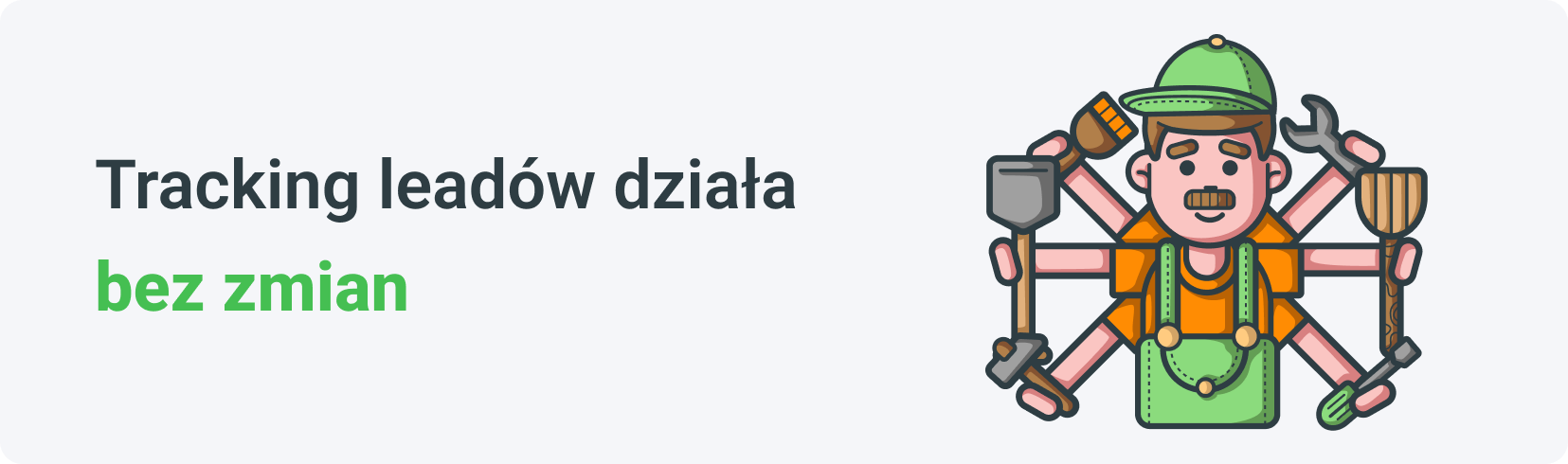 Tracking leadów działa bez zmian