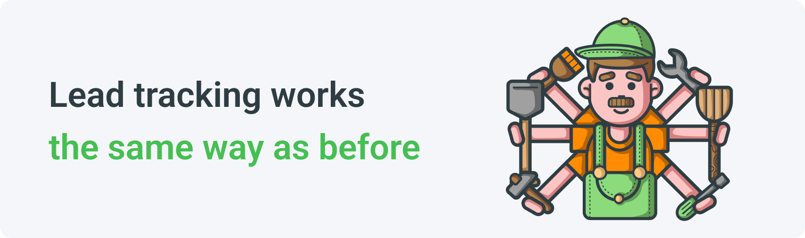 Lead-Tracking funktioniert wie zuvor