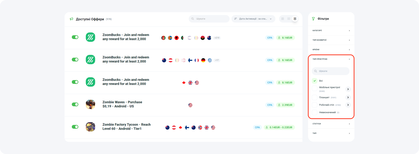 Топ офферів для контент локерів – посібник