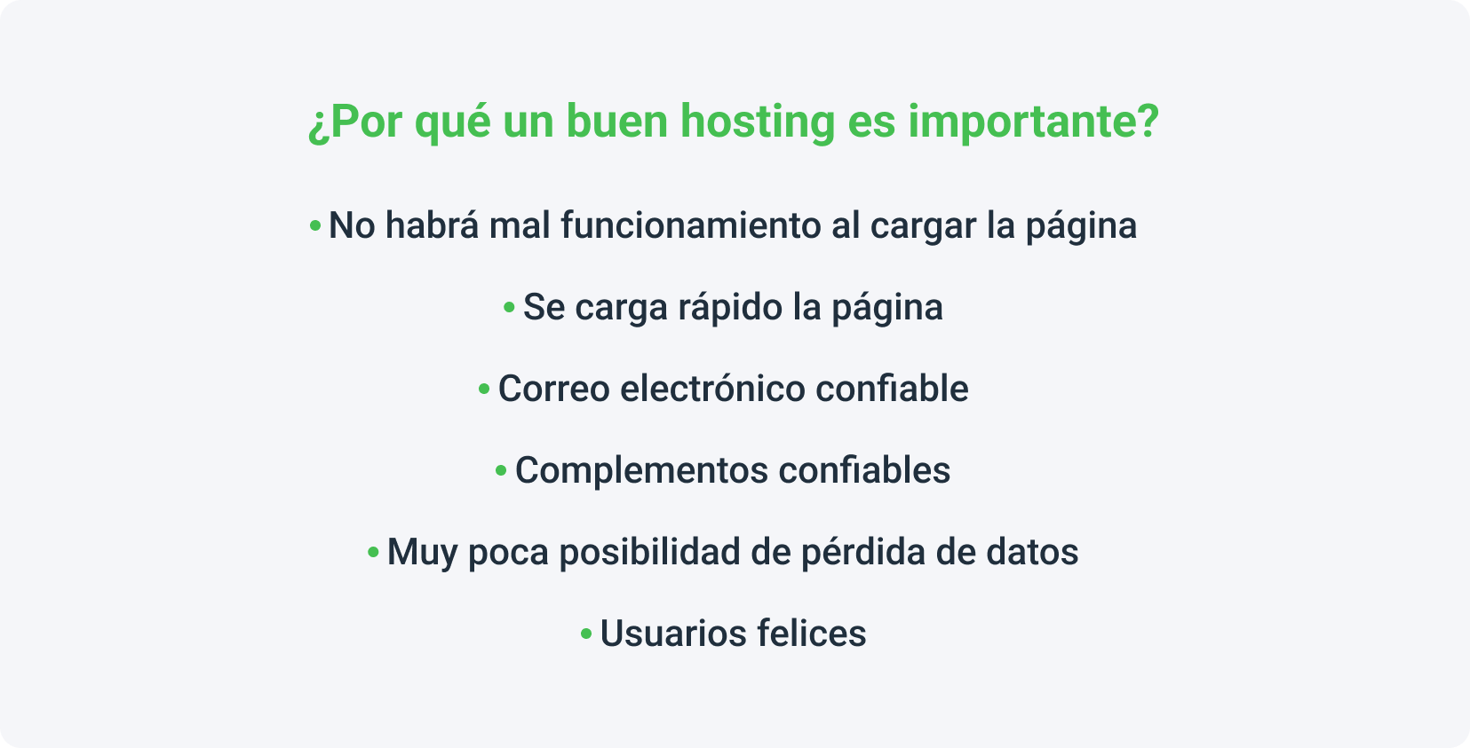 ¿Por qué un buen hosting es importante para una landing page?