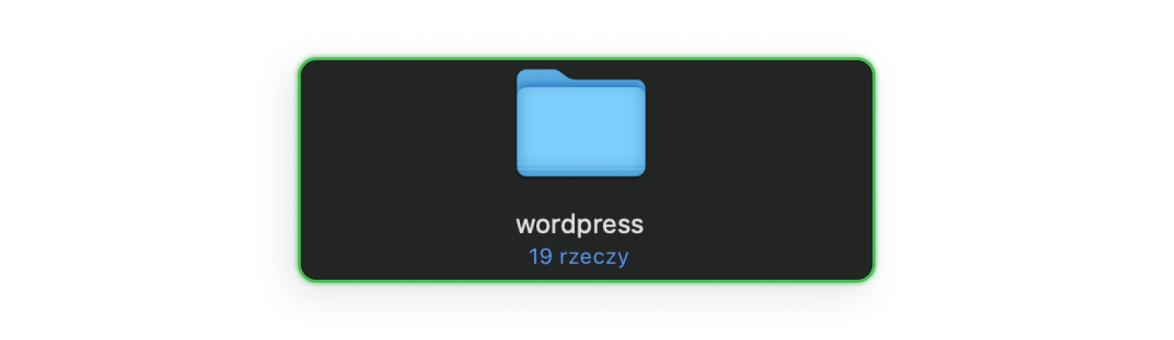 Pobrana paczka instalacyjna worpressa .zip