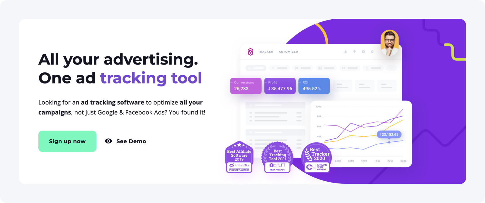 The best offer trackers in affiliate marketing - Voluum