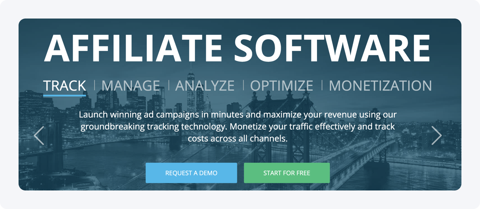 The best offer trackers in affiliate marketing - AdsBridge