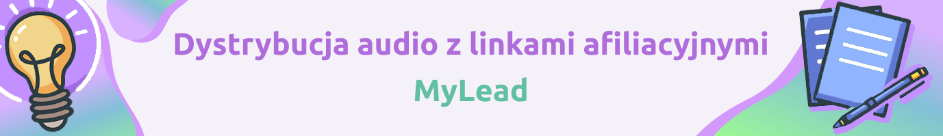 Dystrybucja audio z linkami afiliacyjnymi